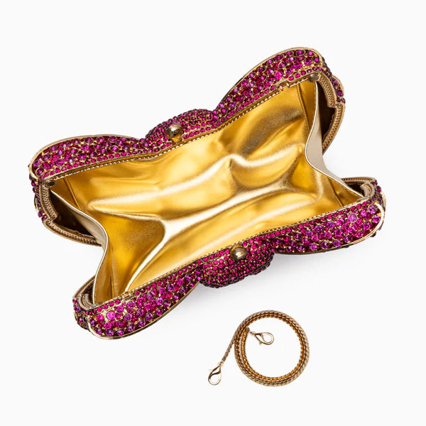 Isabella Clutch Bag - Hot Pink