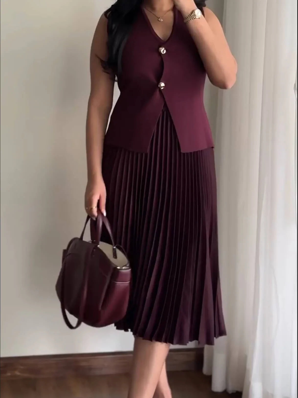 Diana Vest And Skirt