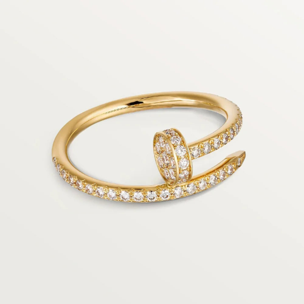 Nail Diamond Ring - Narrow