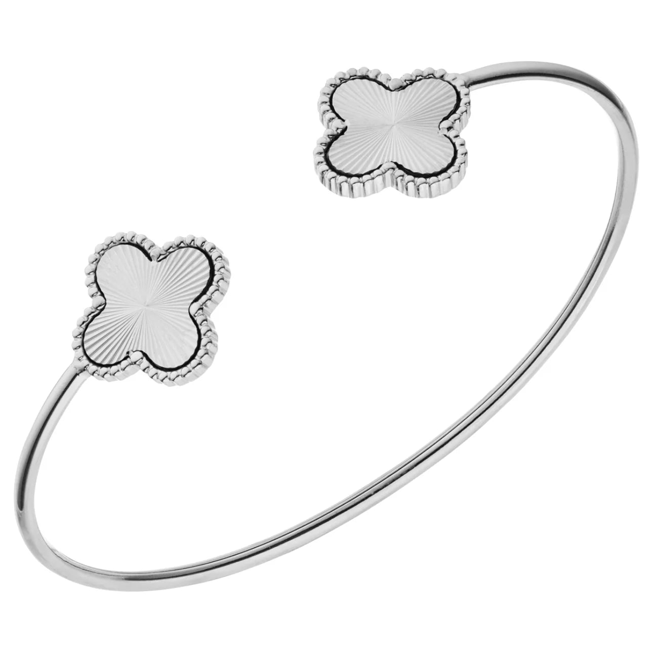 Crystal Clover Bracelet