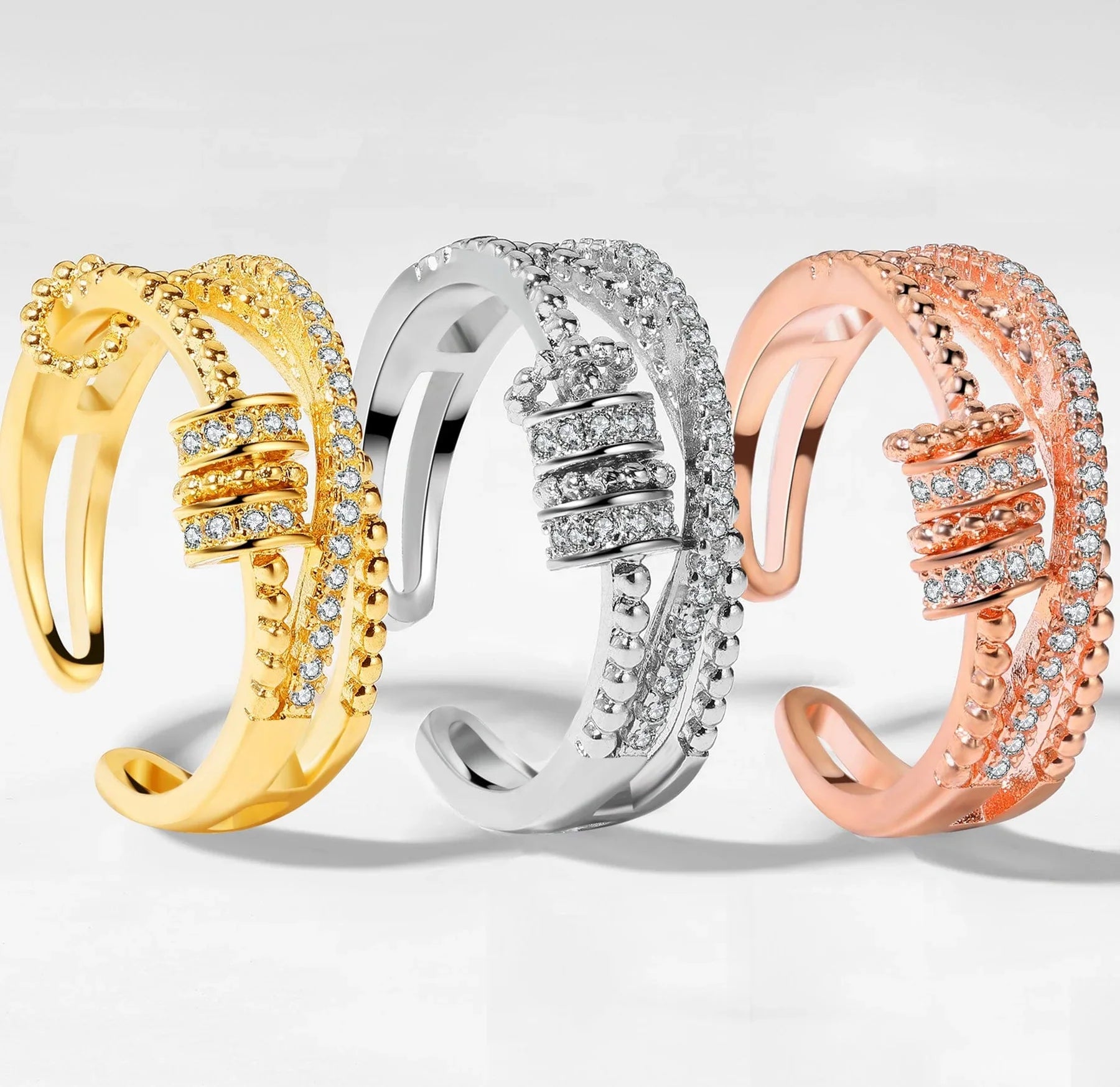 Serenity Sliding Worry Ring