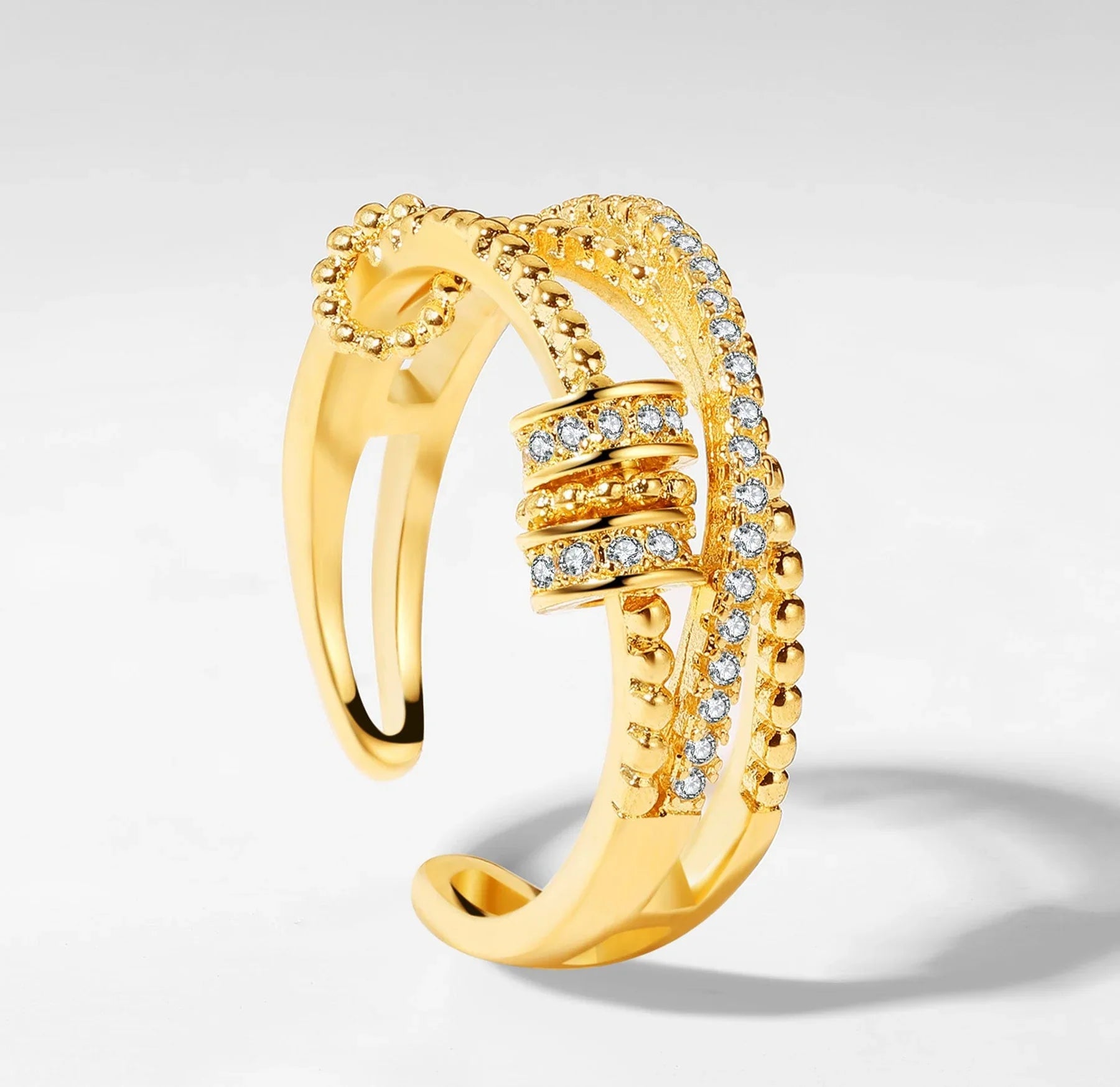 Serenity Sliding Worry Ring